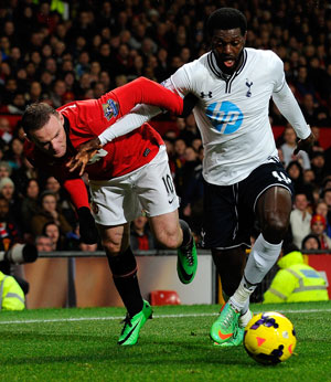 EPL: Tottenham sink Manchester United 2-1, climb above the champions