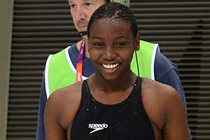 At 13, youngest Olympics competitor keeps it simple