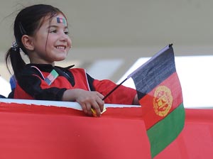 Bats and balls beat bombs for Afghan fans