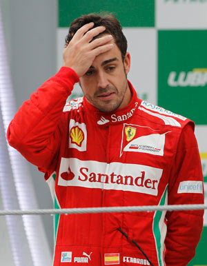 Fernando Alonso rues error that ended his 200th Grand Prix