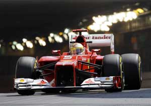 Fernando Alonso fastest in Monaco opening practice
