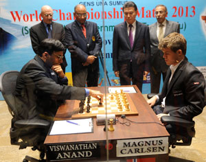 Viswanathan Anand, Magnus Carlsen not playing cat and mouse game in world championship