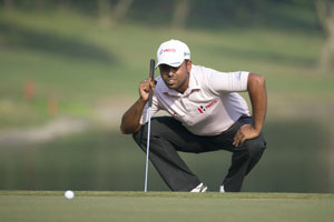 Anirban Lahiri moves to tied second as Sergio Garcia moves four shots ahead in Thailand golf