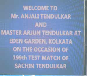 After 'Sachine', Eden Gardens welcomes Mr Anjali