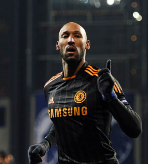 Anelka double eases pressure on Ancelotti