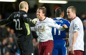 Chelsea stunned as Villa storm the Bridge