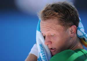 Ice, cameras, action as Australian Open swelters