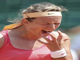 US Open: Foot fault - Victoria Azarenka fears pedicures after injury US Open: Foot fault - Victoria Azarenka fears pedicures after injury