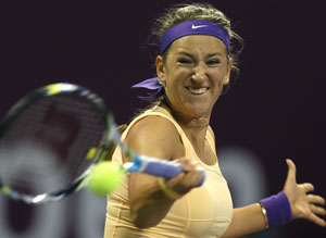 Azarenka, Radwanska enter Qatar Open Round 3