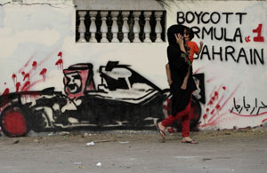 Bahrain F1 winds up after protest-hit week