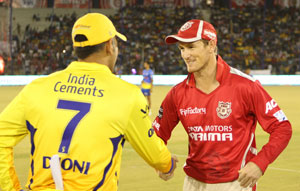 IPL 7: Chennai Super Kings bowl against Kings XI Punjab