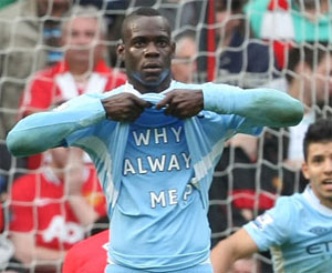 Mancini laughs off Balotelli fracas