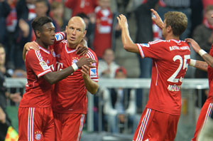 FC Bayern Munich beat Borussia Moenchengladbach 3-1 in Bundesliga opener