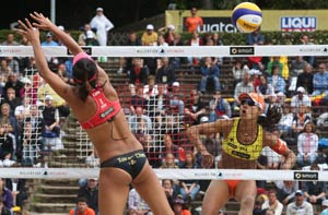 UKs big question: Will weather permit bikinis during beach volleyball?
