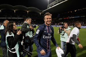 David Beckham becomes first English player to win league in four countries