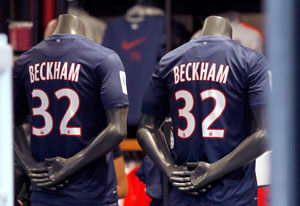 Beckham to start PSG training on Feb 13
