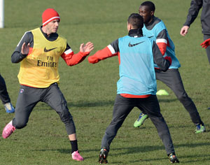 Media circus greets David Beckham arrival and first training session