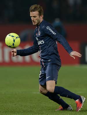 David Beckham relishing chance to play against Barcelona