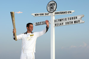 London 2012 torch relay starts in Britain