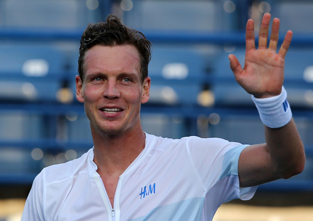 Tomas Berdych reaches quarterfinals of Dubai Open