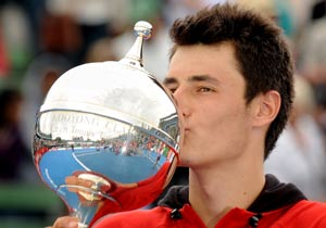 Teen Tomic stuns Fish to take Kooyong title