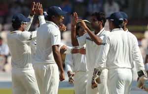 Mohali Test, Day 4: Bhuvneshwar, Vijay put India on top