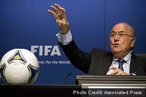 In FIFA politics, Blatter is the consummate player