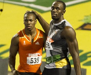 Blake and Bolt still 'friends' despite rivalry