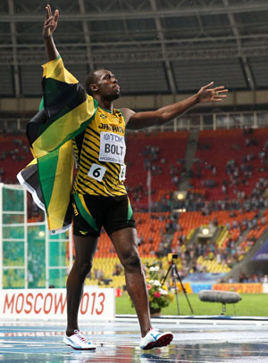 Usain Bolt, world athletics' eternal firefighter