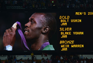 London 2012 Athletics: Lightning Bolt takes thunder road into history