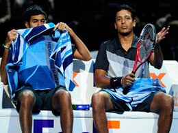 Mahesh Bhupathi-Rohan Bopanna enter quarters, Leander Paes-Jurgen Melzer ousted in Madrid Mahesh Bhupathi-Rohan Bopanna enter quarters, Leander Paes-Jurgen Melzer ousted in Madrid