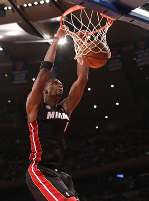 Chris Bosh, Ray Allen power Heat past Nuggets