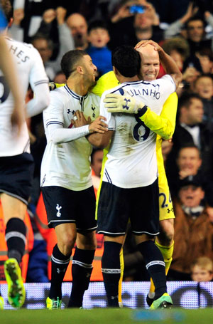 League Cup: Tottenham survive Hull scare, Manchester City beat Newcastle