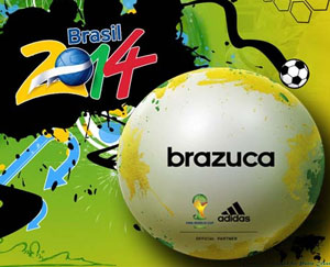 FIFA names World Cup ball Brazuca