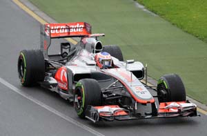 McLarens fastest in year's first practice at Australian GP