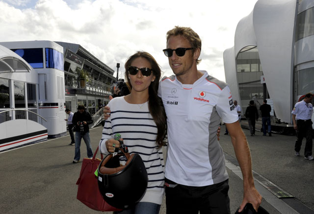 Jenson Button and model girlfriend Jessica Michibata confirm engagement