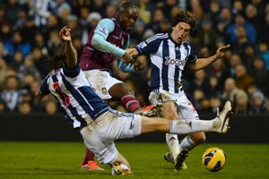 Woodwork wins out as West Ham United hold West Bromwich Albion