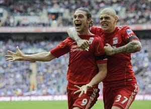 Delighted Andy Carroll basks in Wembley glory