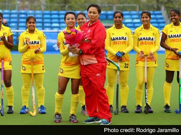 Hockey India congratulates Poonam Rani and Chanchan Devi for completing 100 international games