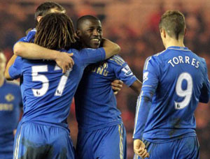 Chelsea sink Middlesbrough to set up FA Cup quarter-final against Man United