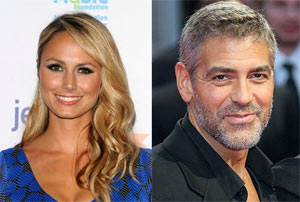 George Clooney dating former wrestler Stacy Kiebler?