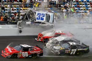 Tragedy: Car crash during NASCAR race hurts 28 fans