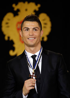 Cristiano Ronaldo gets top Portuguese honour from President