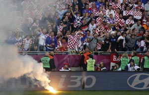 Euro 2012: Croatia fined 80,000 euros for racist chanting