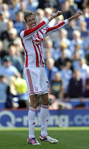 Manchester City held to 1-1 draw by Stoke City