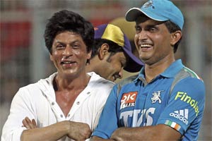 Shah Rukh gets excited and hyper: Sourav Ganguly