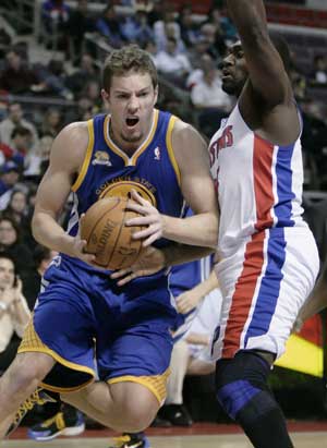 Warriors beat Pistons 99-91