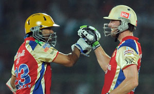 IPL 5: Rajasthan vs Bangalore Statistical highlights