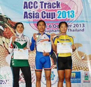 Indian cyclists win one gold, three silver on opening day of Asian meet