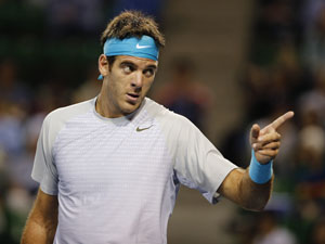 Shanghai walkover boost for Juan Martin del Potro